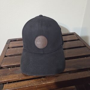Timberland Snapback Hat Adjustable Black